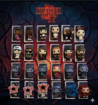Colección Funko Stranger Things Kinder Completa