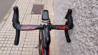 Bicicleta de carretera LABERRIA Negra/Roja