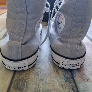 Converse Bota Gris Unisex Talla 39.5