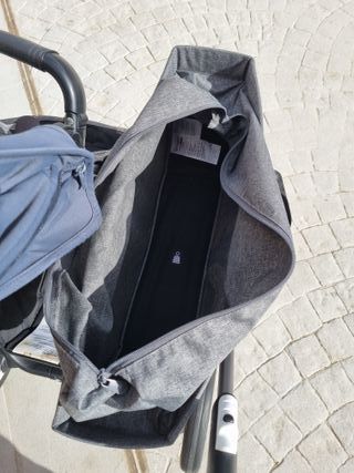 Carrito Gemelar Bugaboo Donkey 5 Gris/Azul