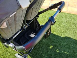 Carrito Gemelar Bugaboo Donkey 5 Gris/Azul