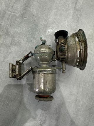 Lámpara antigua bicicleta HERM. RIEMANN'S PICCOLO