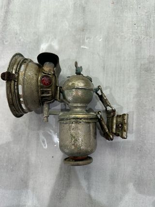 Lámpara antigua bicicleta HERM. RIEMANN'S PICCOLO