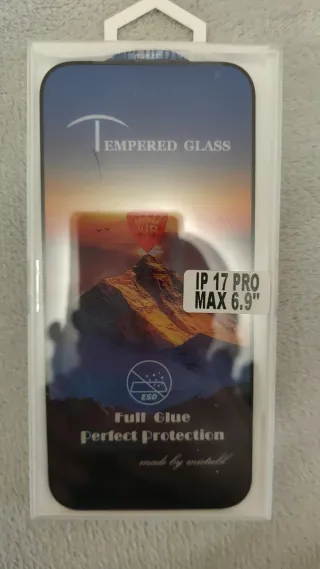 Protettore Schermo in Vetro Temperato per iPhone 17 Pro Max