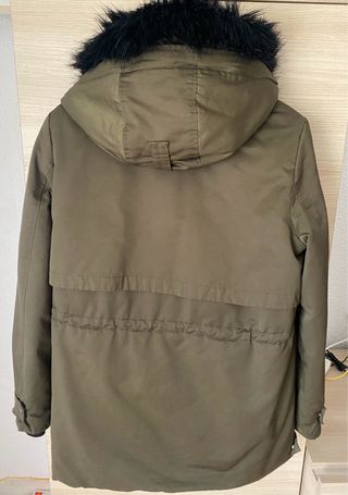 Parka Zara con pelo