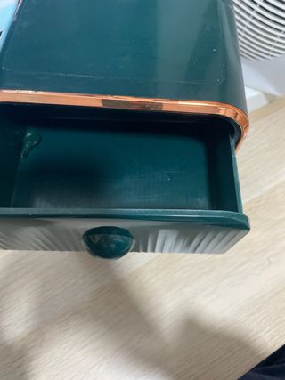 Dispensador Papel Baño Verde y Naranja