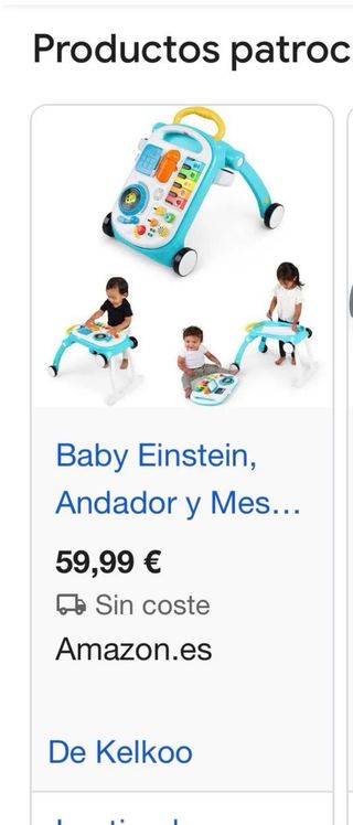 Andador musical Baby Einstein