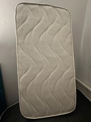 Colchón cuna 120x60 + protector y sábanas