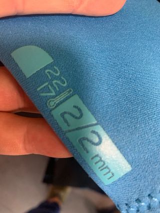 Neopreno Tribord Azul y Negro XL