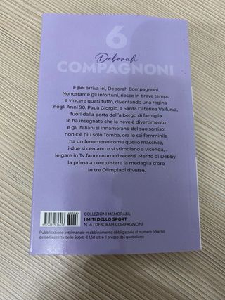 Libro Deborah Compagnoni La Gazzetta dello sport