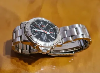 Reloj Seiko Chronograph V657 Vintage