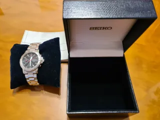 Reloj Seiko Chronograph V657 Vintage
