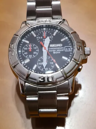 Reloj Seiko Chronograph V657 Vintage