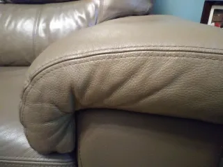 Sofá de Piel Divatto Marrón