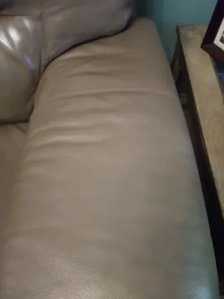 Sofá de Piel Divatto Marrón