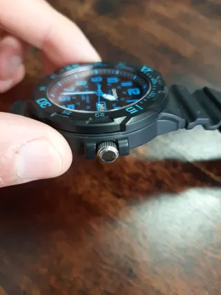 Reloj Casio Deportivo Negro y Azul