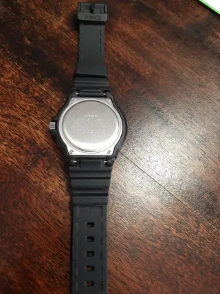 Reloj Casio Deportivo Negro y Azul
