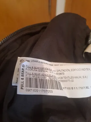 Cazadora reversible marrón y gris