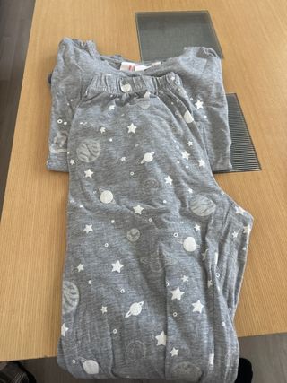 Pijama Women'secret Estrellas Planetas Gris XS