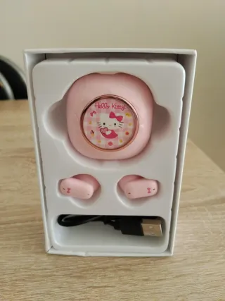Auriculares Inalámbricos Hello Kitty Rosados