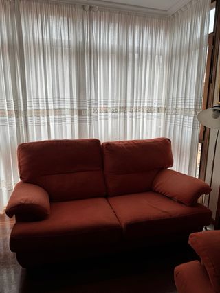 Sofá 2 y 3 plazas naranja