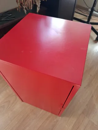 ARMARIO TAQUILLA ROJO