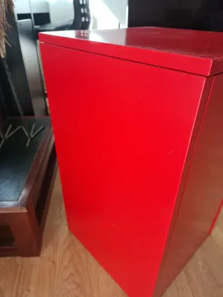 ARMARIO TAQUILLA ROJO