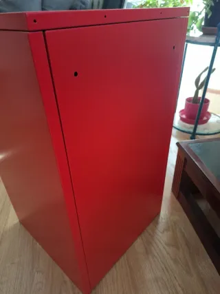 ARMARIO TAQUILLA ROJO