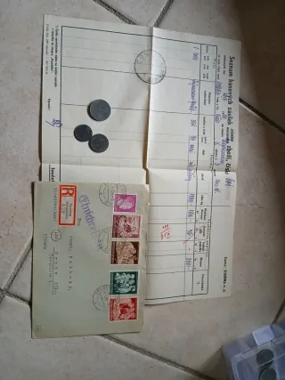 Monete Terzo Reich con lettera Regime nazista