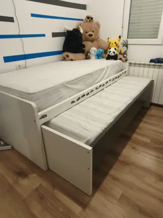 Cama nido doble infantil