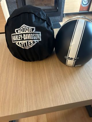 Casco Harley Davidson Negro