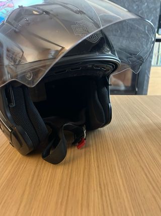 Casco Harley Davidson Negro