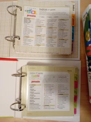 Libro de recetas. Revista Pronto.