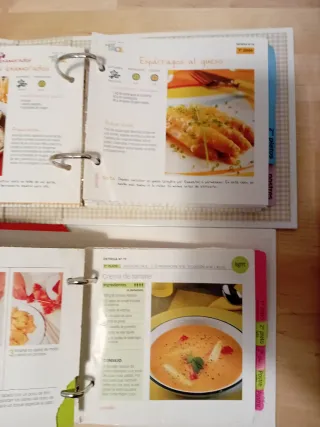 Libro de recetas. Revista Pronto.