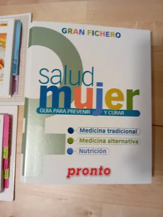 Libro de recetas. Revista Pronto.