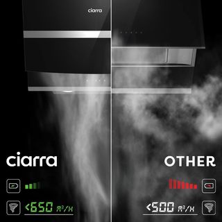 CIARRA CBCB6736N Campana Extractora Cocina 60 cm