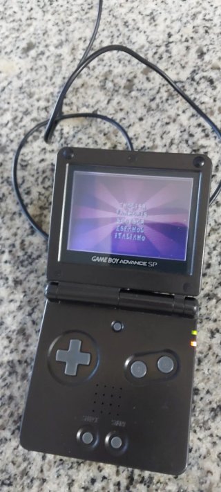 Game Boy Advance SP Negra