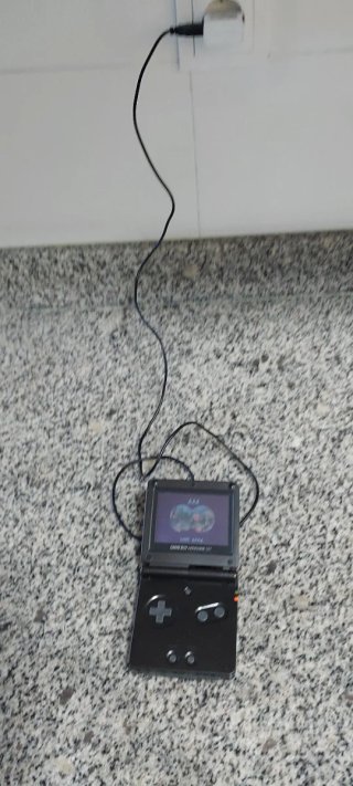 Game Boy Advance SP Negra