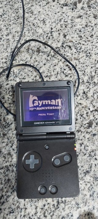 Game Boy Advance SP Negra