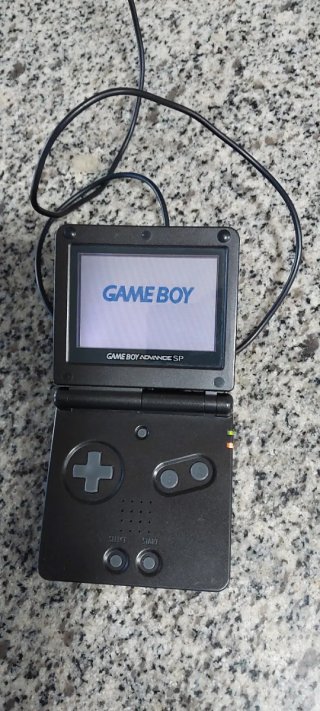 Game Boy Advance SP Negra