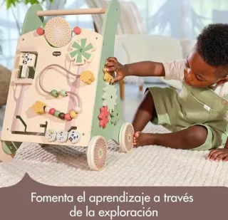 Tiny Love Andador Bebes Madera, 2-en-1 andador de