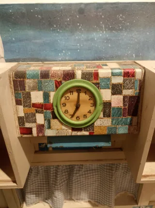 Antigua cocinita de madera