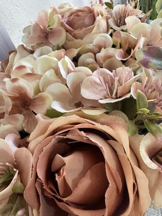 Cesto decorativo tecido e vime