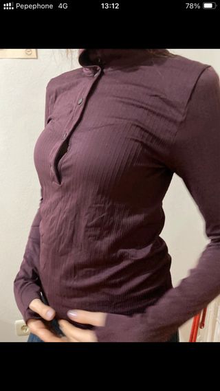 Sudadera Athleta fina morada