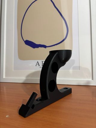 Soporte Yamaha Casco y Llaves Negro