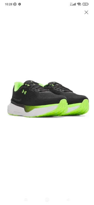 Zapatillas Under Armour Negras y Verdes