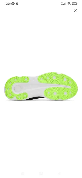 Zapatillas Under Armour Negras y Verdes