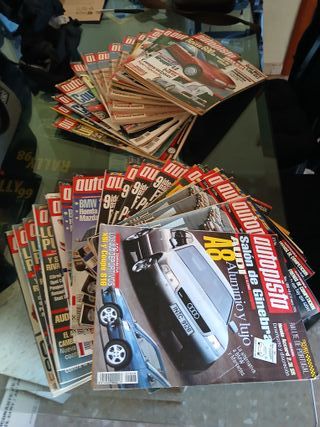Revistas Autopista década de los 90.