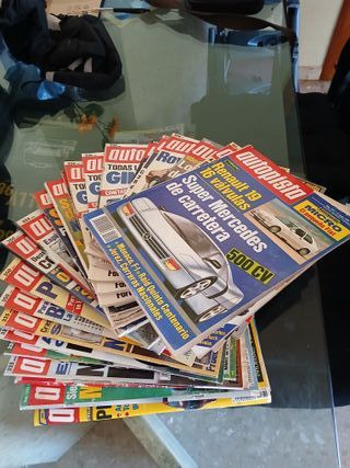 Revistas Autopista década de los 90.