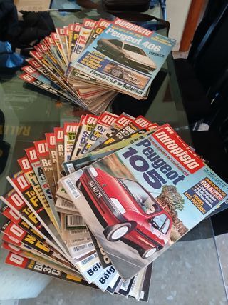 Revistas Autopista década de los 90.